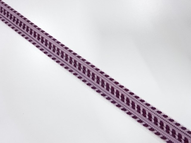 未使用品　翠嵐工房　正絹　帯留め用　手組四分紐